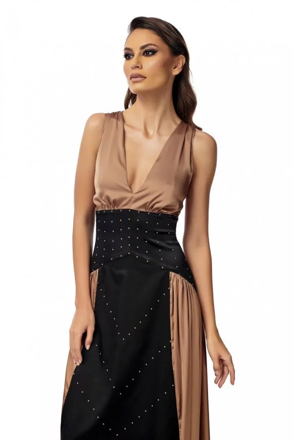 Evening Dress Swarovski pearls